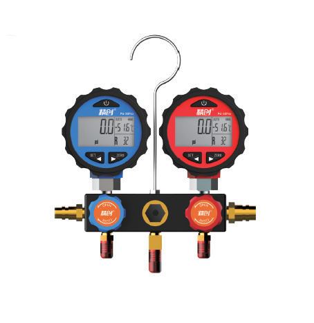 數字壓力表DMG-3/3B 數字雙表閥 制冷維修抽氣加壓 進口壓力傳感器